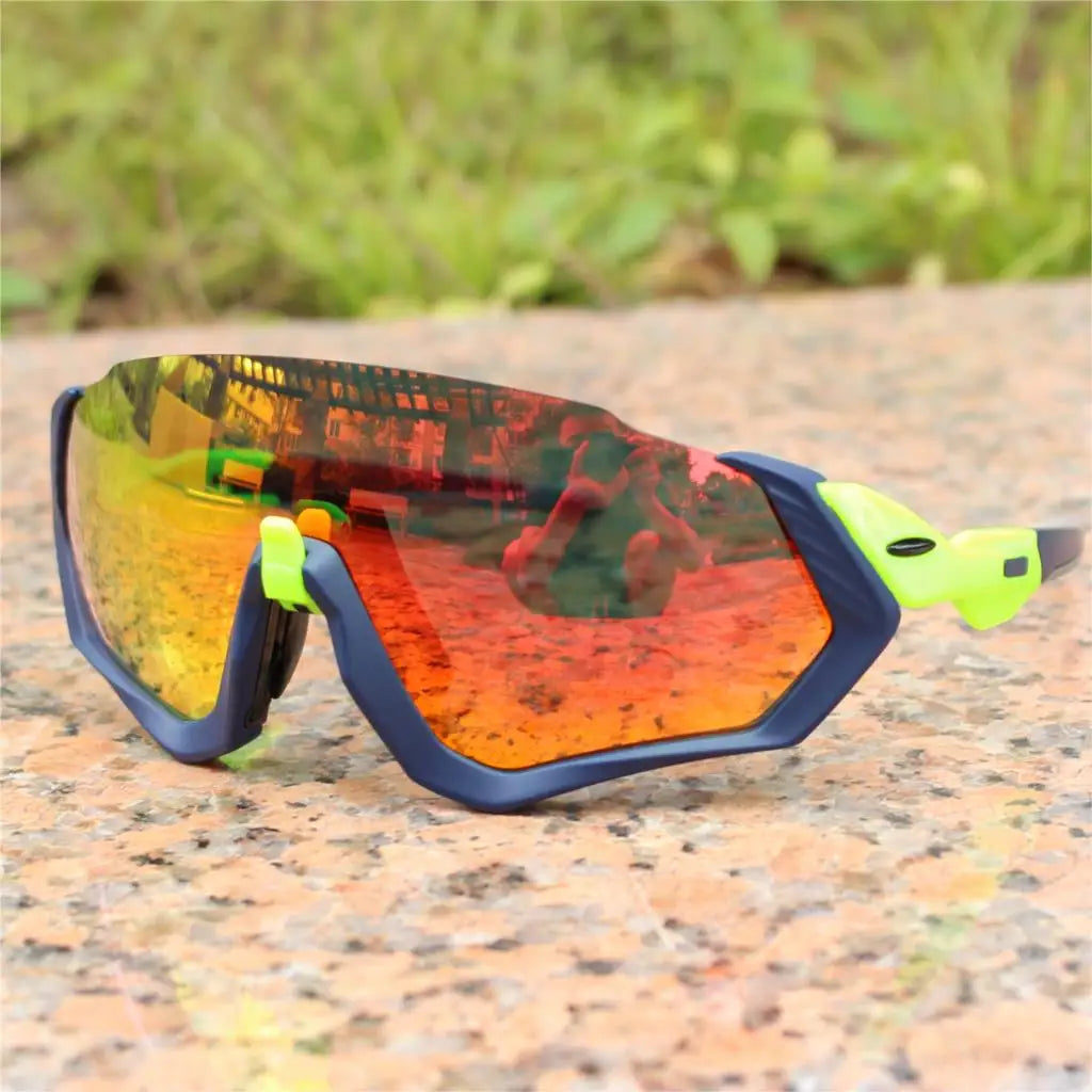 Airsoftsports Cycling Sunglasses Polarized Men Sport Mtb Mountain climbing Bike Glasses Eyewear running Goggles