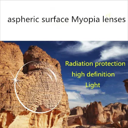 A pair myopia lenses For Cycling Eyes Myopia and Reading and Myopia frame Riding