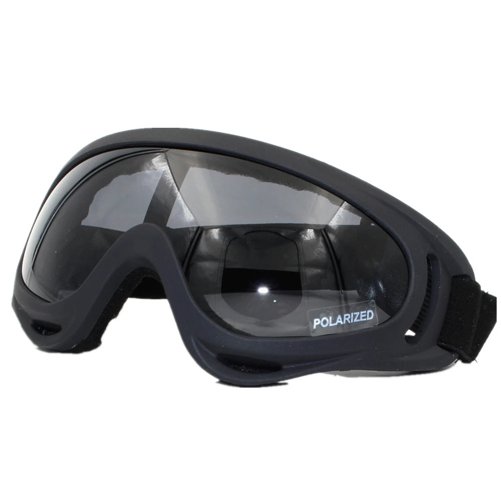 Polarisierte Motocross-Fahrradbrille, Motorrad-Offroad-Rennbrille, Antibeschlag-Ski- und Snowboardbrille