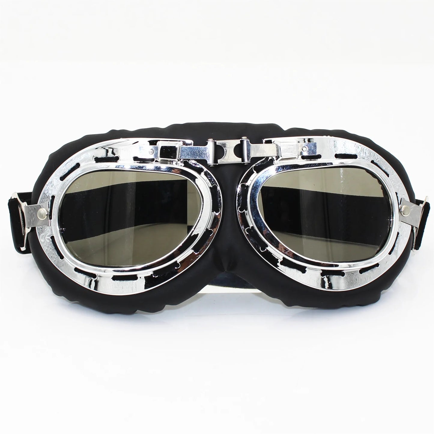 Motorcycle Goggles Glasses Vintage Motocross Classic Goggles Retro Pilot Cruiser ATV Bike UV Protection Copper Har