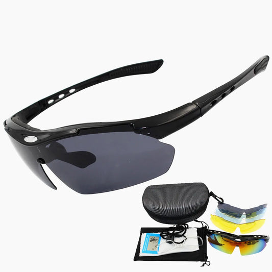 Polarized lens Cycling Glasses Bike Goggles Outdoor Sports Bicycle Sunglasses MTB mountain Eyewear Men Running Gafas Ciclismo