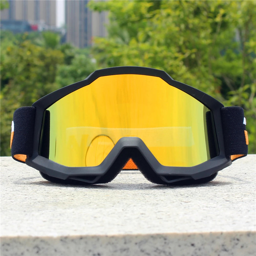 Newest Motorcycle Sunglasses For Men Motocross Safety Protective MX Night Vision Helmet Goggles vintage Driving Glasses sagan