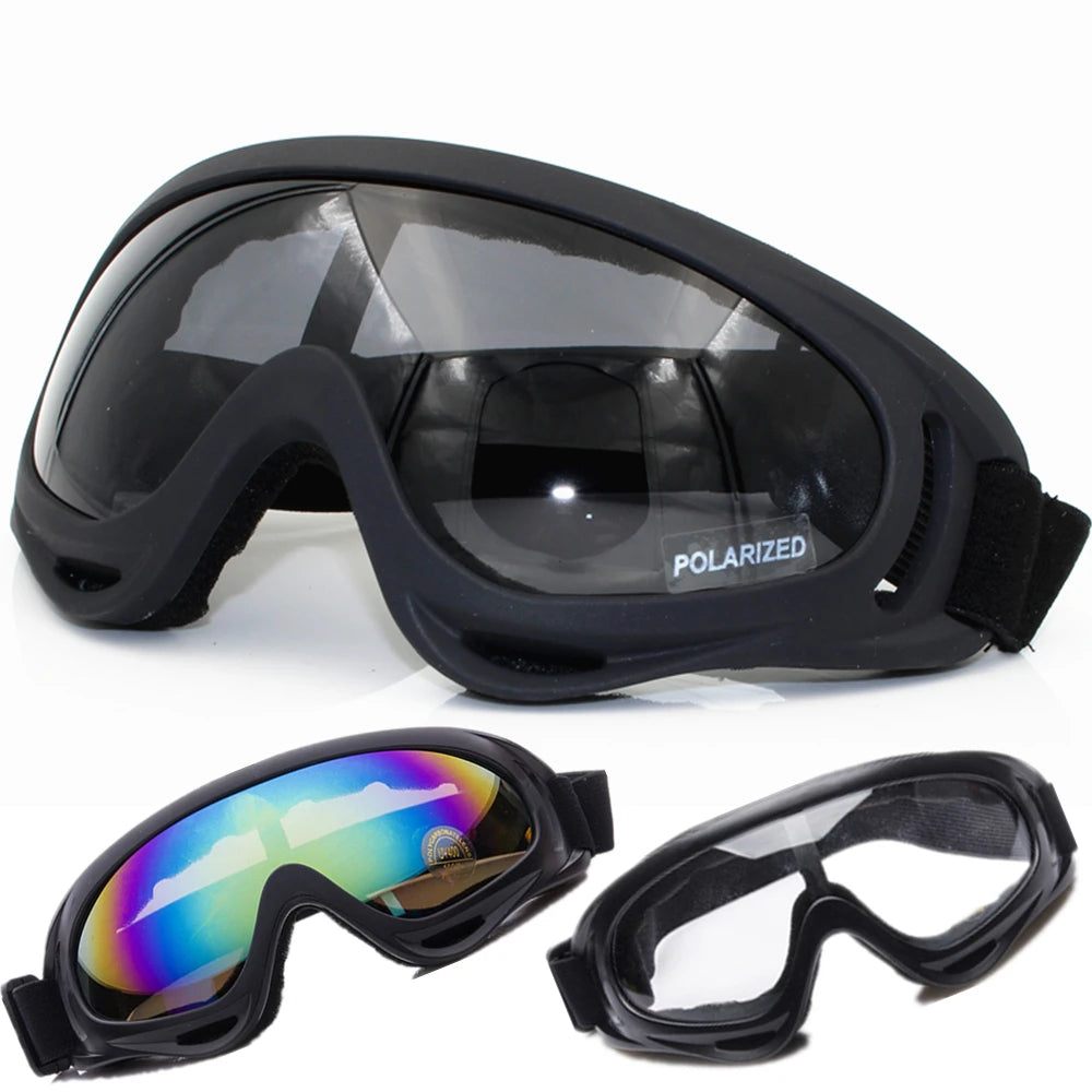 Polarisierte Motocross-Fahrradbrille, Motorrad-Offroad-Rennbrille, Antibeschlag-Ski- und Snowboardbrille