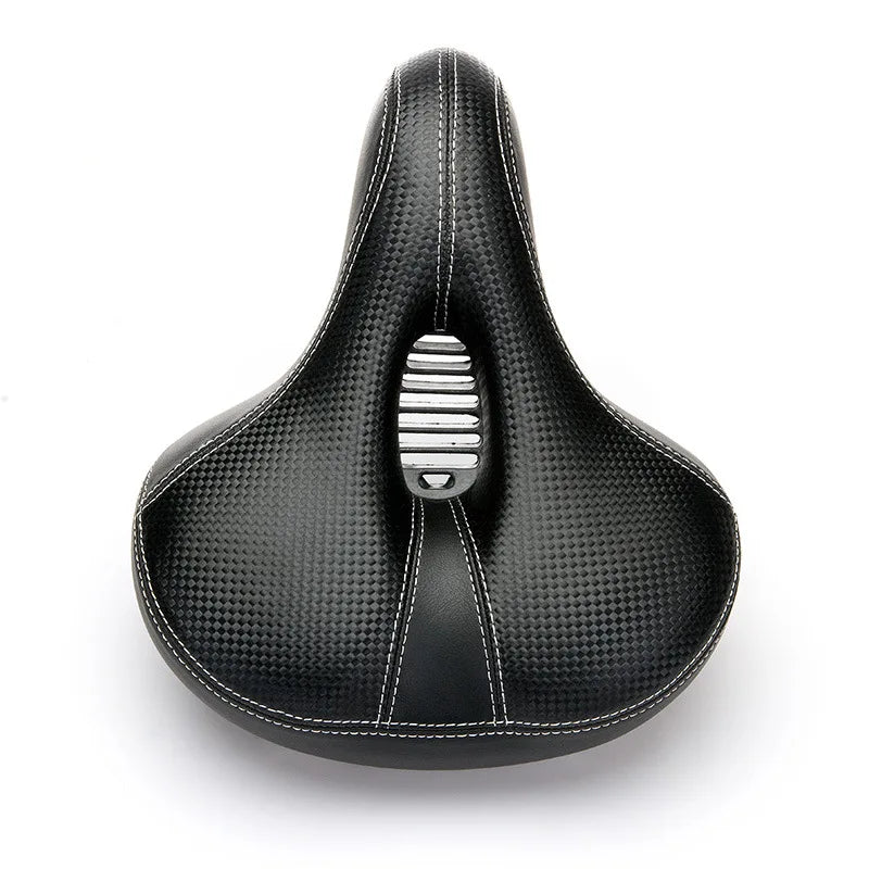 2018 Sale Selim Selle Sella Carbon Wide Bicycle Seat | Thickened MTB Saddle | Cushioned Sponge Soft Cycling Seat