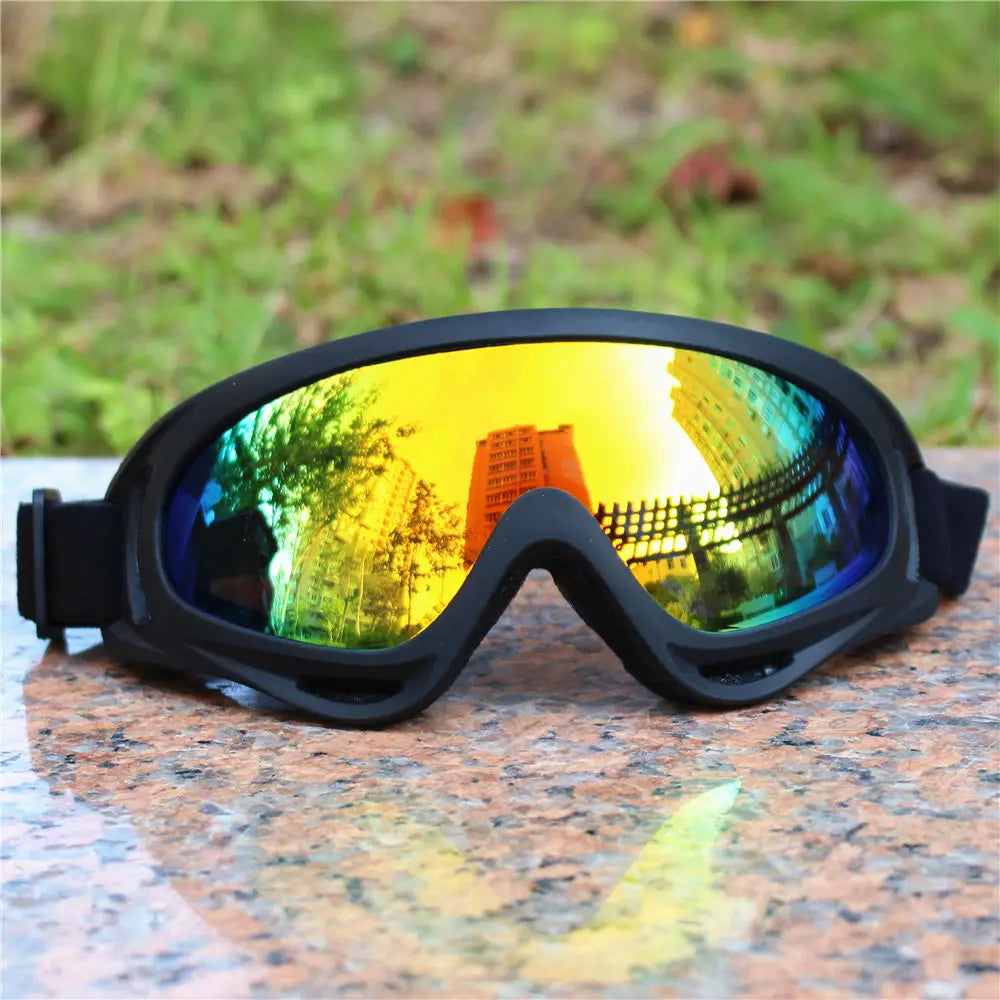 Polarisierte Motocross-Fahrradbrille, Motorrad-Offroad-Rennbrille, Antibeschlag-Ski- und Snowboardbrille