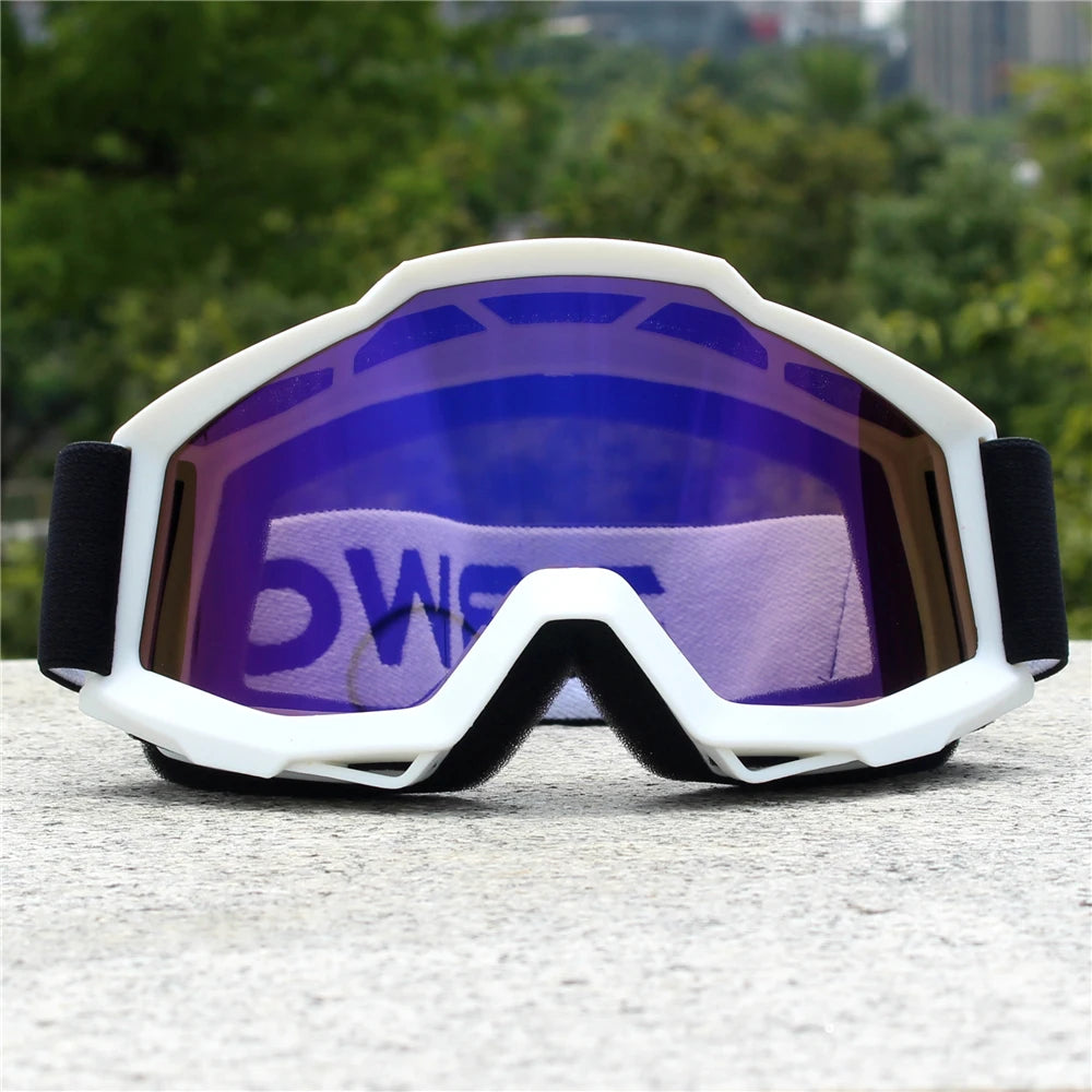 Newest Motorcycle Sunglasses For Men Motocross Safety Protective MX Night Vision Helmet Goggles vintage Driving Glasses sagan