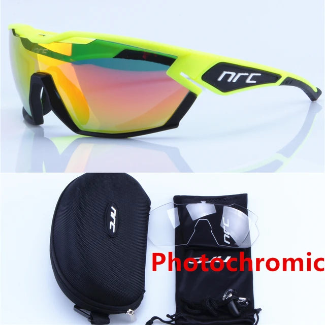 2022 NRC X2 P-Ride Photochromic Cycling Glasses man Mountain Bike Bicycle Sport Cycling Sunglasses MTB Cycling Eyewear woman