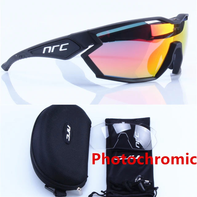 2022 NRC X2 P-Ride Photochromic Cycling Glasses man Mountain Bike Bicycle Sport Cycling Sunglasses MTB Cycling Eyewear woman