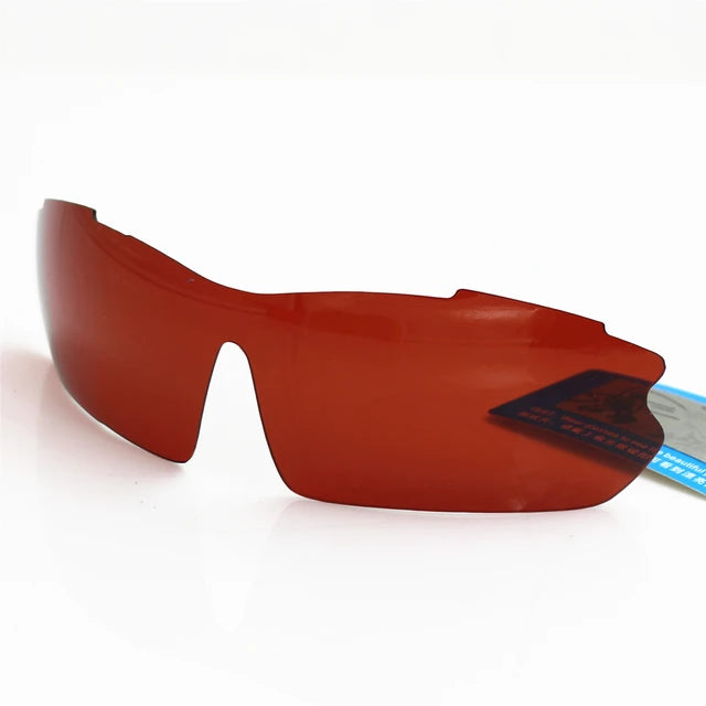 RBworld Unisex Cycling Eyewear - Model 0089 008 | Multi-Color Acetate Frame, UV400 Plastic Lenses, 10x5 Lens Size