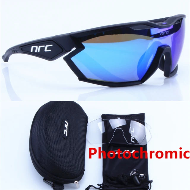 2022 NRC X2 P-Ride Photochromic Cycling Glasses man Mountain Bike Bicycle Sport Cycling Sunglasses MTB Cycling Eyewear woman