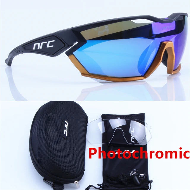 2022 NRC X2 P-Ride Photochromic Cycling Glasses man Mountain Bike Bicycle Sport Cycling Sunglasses MTB Cycling Eyewear woman