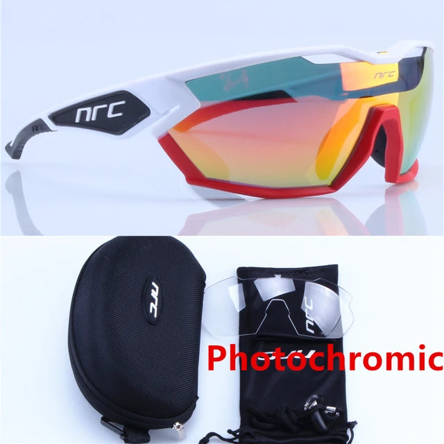 2022 NRC X2 P-Ride Photochromic Cycling Glasses man Mountain Bike Bicycle Sport Cycling Sunglasses MTB Cycling Eyewear woman