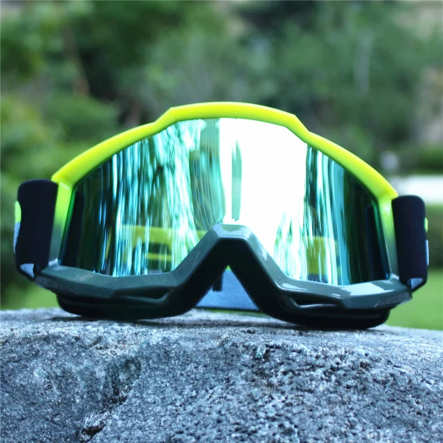 Newest Motorcycle Sunglasses For Men Motocross Safety Protective MX Night Vision Helmet Goggles vintage Driving Glasses sagan