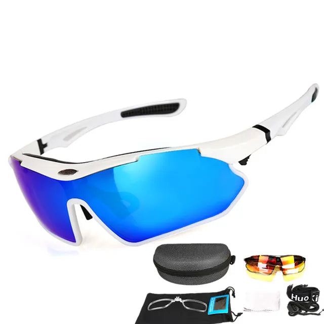 Polarisierte Sonnenbrille für Radsportler, für Herren und Damen, für Rennrad, Mountainbike, Fahrrad, MTB, Reiten, Laufen, Angeln, Brille