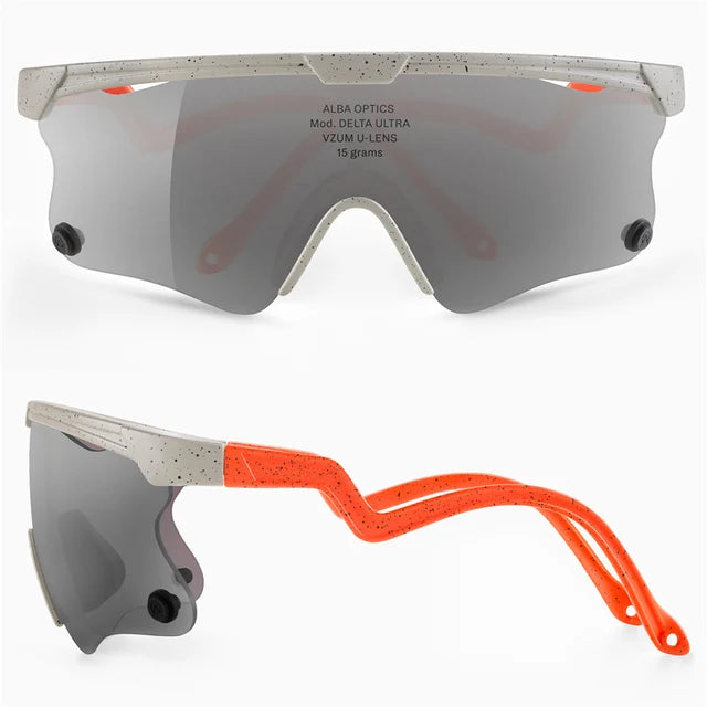 ALBA Ultra Cycling Eyewear - Unisex Sports Goggles with Original Lens for Road, MTB, and Mountain Biking